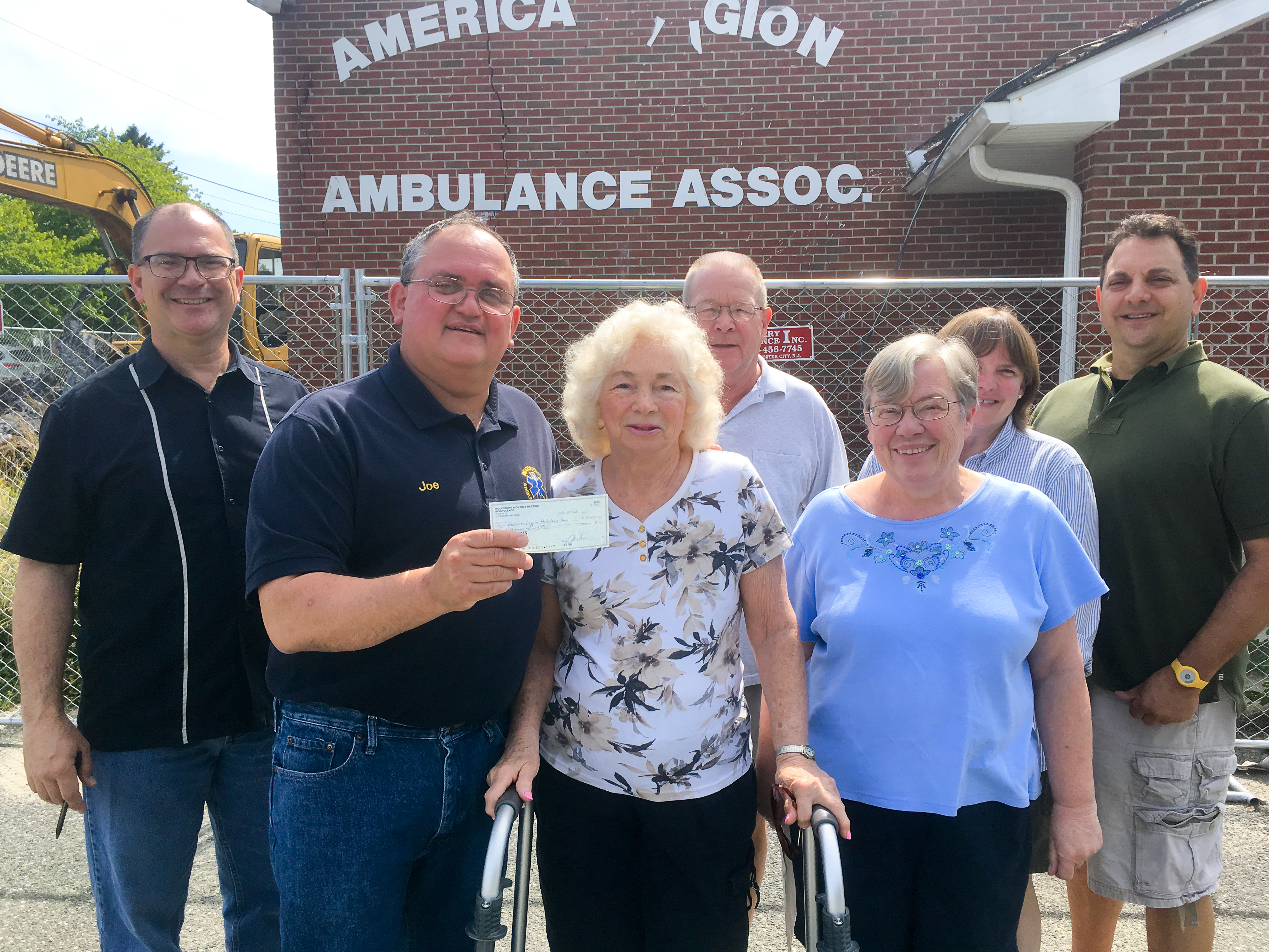 Woodstown Friends Meeting’s Strawberry Supper Raises $5K for Fire-Stricken South Jersey Ambulance Assoc.