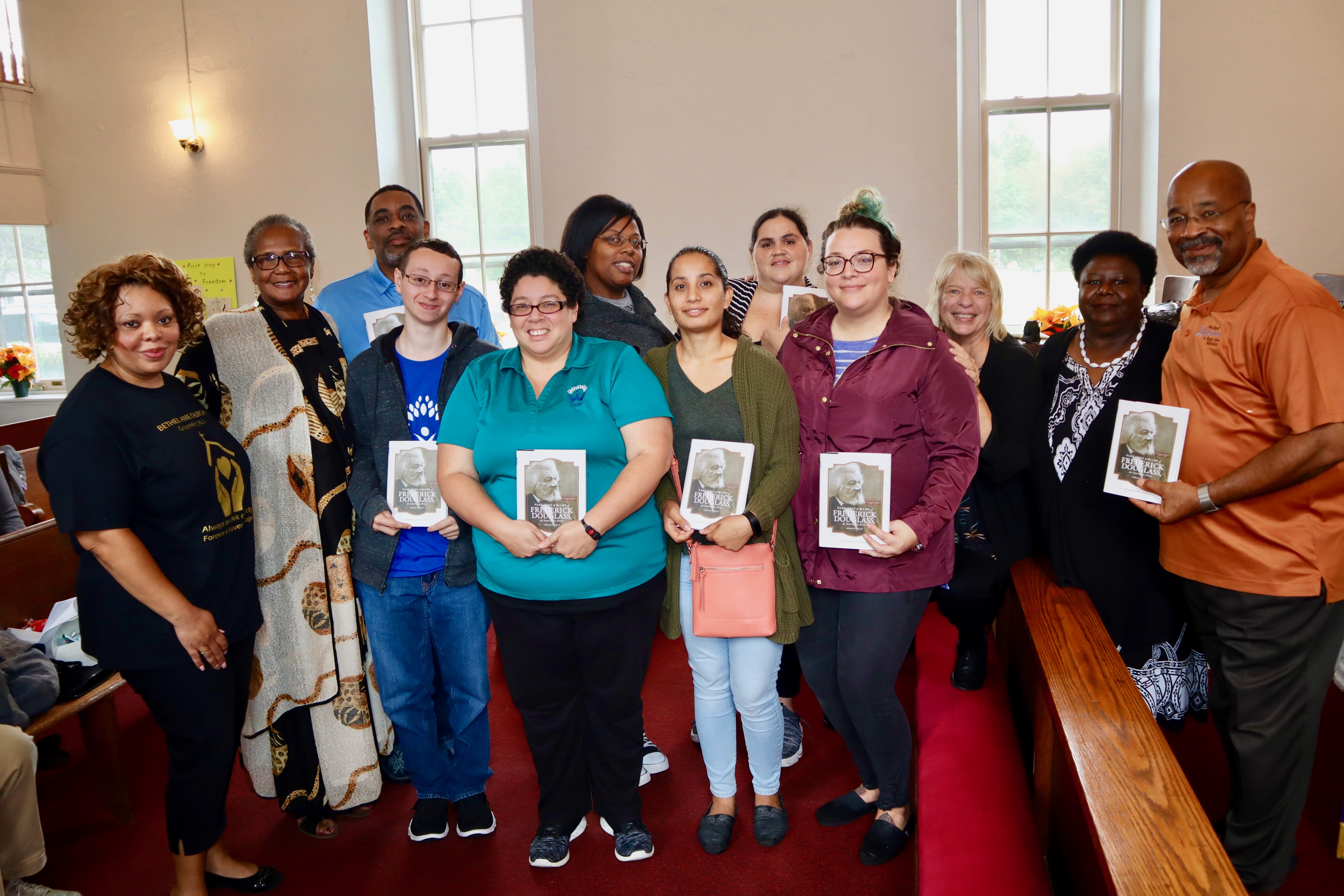 The Willits Book Trust Committee presents Books to Cumberland County Students in partnership  with the Frederick Douglass Family Initiatives