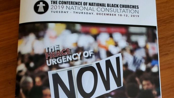 Conference of National Black Churches Resolution: Fierce urgency of now