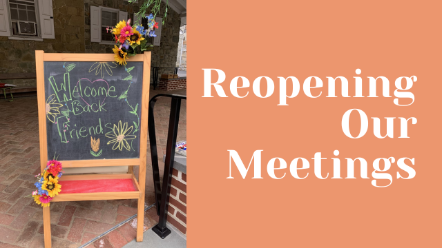PYM Community Gathering: Reopening Our Meetings