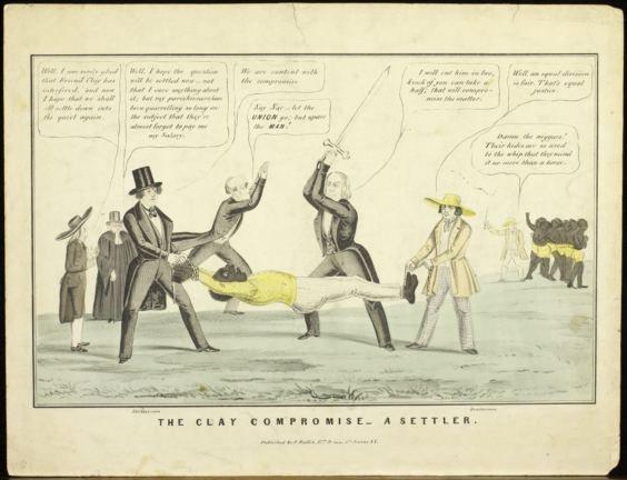 The Clay Compromise—a Settler, 1850