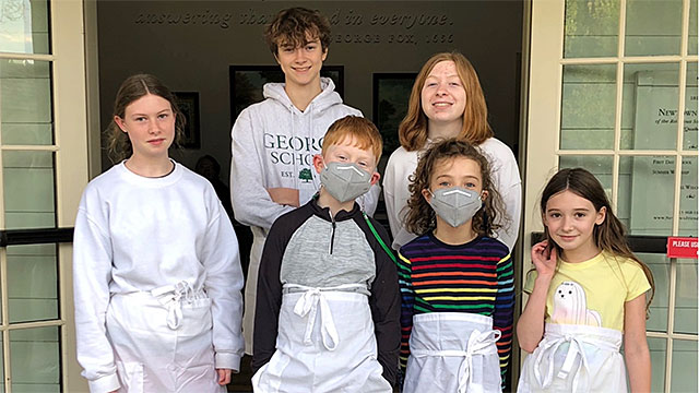 Attached photo: left to right in the first row: Sarah Armour, Jack Ciccimaro, Lydia Ciccimaro and Meredith McDonald; second row Nicholas Vandenberg and Devin Vandenberg.