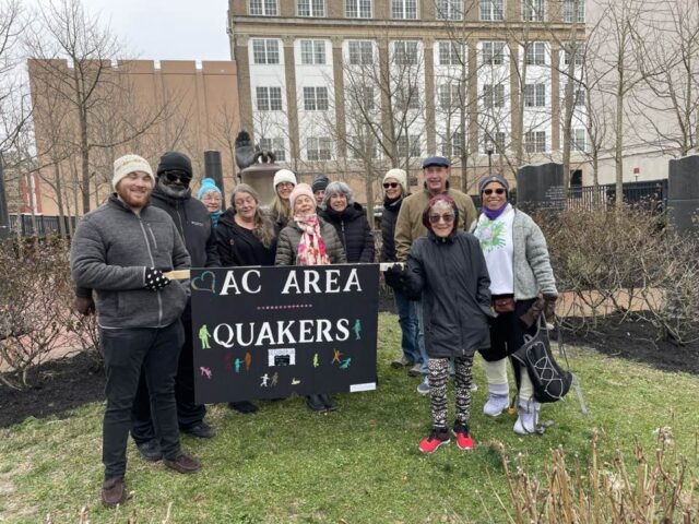 A Casual Connection Leads Atlantic City Area Friends Meeting to Join MLK March